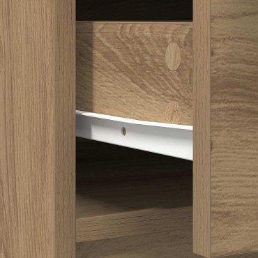 vidaXL Συρταριέρα με Συρτάρια και Πόρτες 70,5x34x74,5 εκ 1 τεμ.