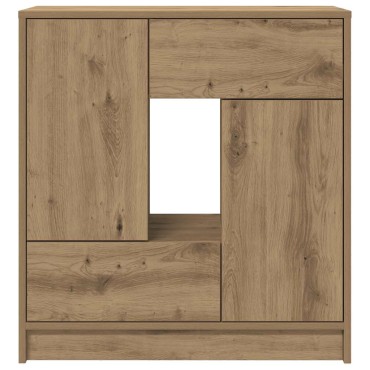 vidaXL Συρταριέρα με Συρτάρια και Πόρτες 70,5x34x74,5 εκ 1 τεμ.