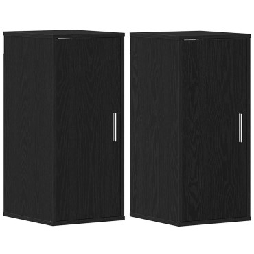 vidaXL Ντουλάπια παπουτσιών 2 τεμ 32x35x70cm Επεξεργασμένο Ξύλο