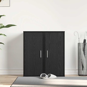 vidaXL Ντουλάπια παπουτσιών 2 τεμ 32x35x70cm Επεξεργασμένο Ξύλο