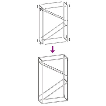 vidaXL Ράφι για καυσόξυλα Ελαιοπράσινο 60x25x100 εκ.