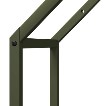 vidaXL Ράφι για καυσόξυλα 40x25x60 εκ. Ατσάλι ψυχρής έλασης