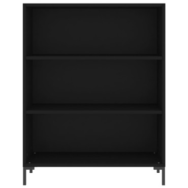 vidaXL Ντουλάπι Μαύρο 69,5x34x180cm από Επεξεργασμένο Ξύλο 1 τεμ.