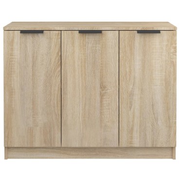 vidaXL Συρταριέρα Sonoma Δρυς 90,5x30x70cm από Επεξεργασμένο Ξύλο 1 τεμ.