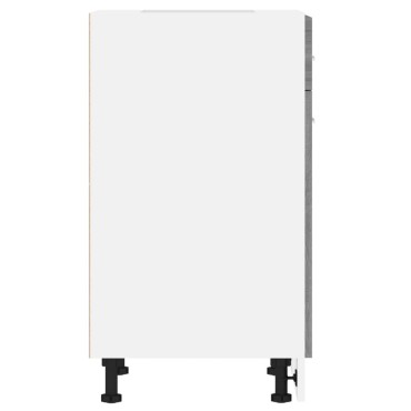 vidaXL Έπιπλο Με Συρτάρι Lyon Γκρι Sonoma 50x46x81,5cm Επεξεργ. Ξύλο