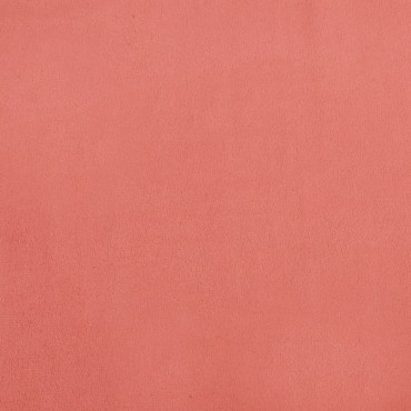 vidaXL Πολυθρόνα Ροζ Βελούδινη με Σκαμπό 78x90x96,5cm 1 τεμ.