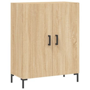vidaXL Ντουλάπι Sonoma δρυς 69,5x34x180cm από Επεξεργασμένο Ξύλο 1 τεμ.