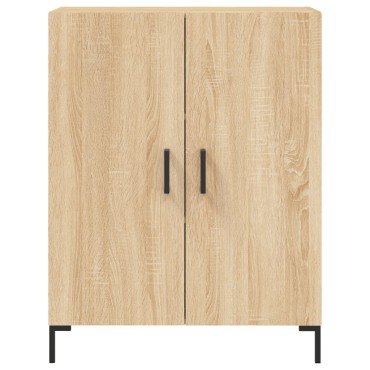 vidaXL Ντουλάπι Sonoma δρυς 69,5x34x180cm από Επεξεργασμένο Ξύλο 1 τεμ.