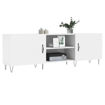 vidaXL Έπιπλο Τηλεόρασης Λευκό 150x30x50cm από Επεξεργασμένο Ξύλο