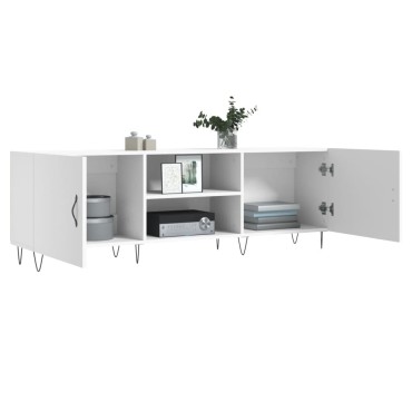 vidaXL Έπιπλο Τηλεόρασης Λευκό 150x30x50cm από Επεξεργασμένο Ξύλο