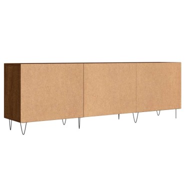 vidaXL Έπιπλο Τηλεόρασης Καφέ Δρυς 150x30x50cm Επεξ. Ξύλο