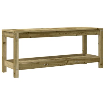 vidaXL Παγκάκι Κήπου 108x35x45cm από Εμποτισμένο Ξύλο Πεύκου 1 τεμ.