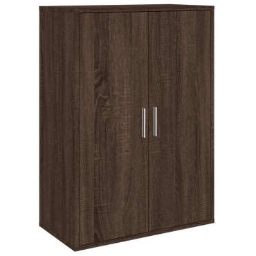 vidaXL Συρταριέρα Καφέ Δρυς 60x31x84cm από Επεξεργασμένο Ξύλο 1 τεμ.