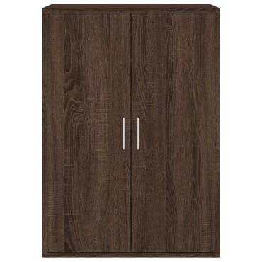 vidaXL Συρταριέρα Καφέ Δρυς 60x31x84cm από Επεξεργασμένο Ξύλο 1 τεμ.