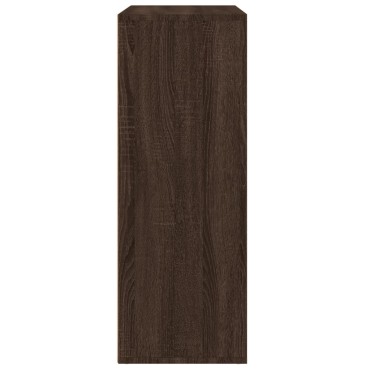 vidaXL Συρταριέρα Καφέ Δρυς 60x31x84cm από Επεξεργασμένο Ξύλο 1 τεμ.