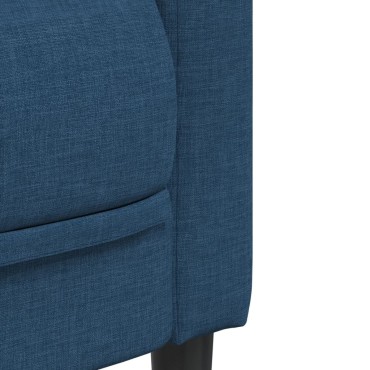 vidaXL Καναπές Διθέσιος Μπλε Υφασμάτινος 176x76,5x74,5cm 1 τεμ.