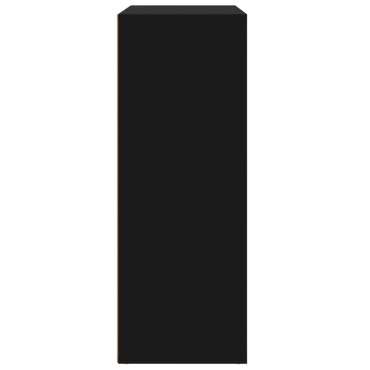 vidaXL Βοηθητικά Ντουλάπια 2 τεμ. Μαύρη 60x31x84cm Επεξεργ. Ξύλο