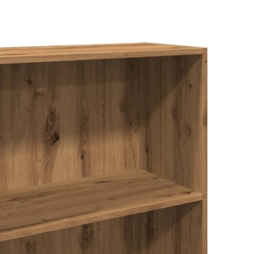 vidaXL Βιβλιοθήκη Αρτισιανή Δρυς 60x30x189cm από Επεξεργασμένο Ξύλο 1 τεμ.