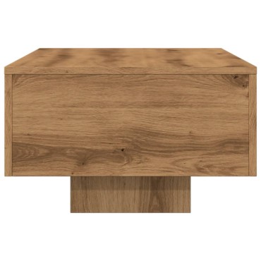 vidaXL Τραπεζάκι Σαλονιού Artisan Δρυς 100x49,5x31cm Επεξ. Ξύλο 1 τεμ.