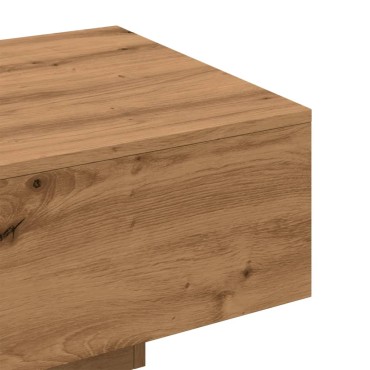 vidaXL Τραπεζάκι Σαλονιού Artisan Δρυς 100x49,5x31cm Επεξ. Ξύλο 1 τεμ.