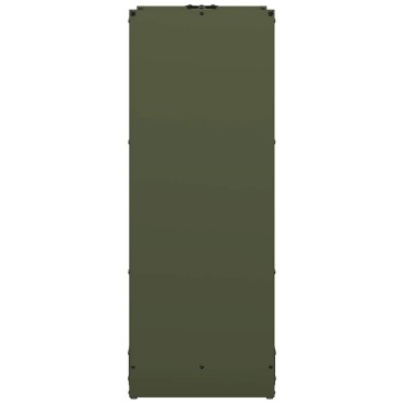 vidaXL Ράφι Καυσόξυλων 40x30x80 εκ. Χάλυβας ψυχρής έλασης