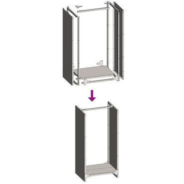Ράφι για καυσόξυλα vidaXL 40x30x80 cm Ατσάλι σκληρυθέν στον αέρα