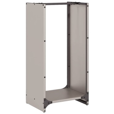 Ράφι για καυσόξυλα vidaXL 40x30x80 cm Ατσάλι σκληρυθέν στον αέρα