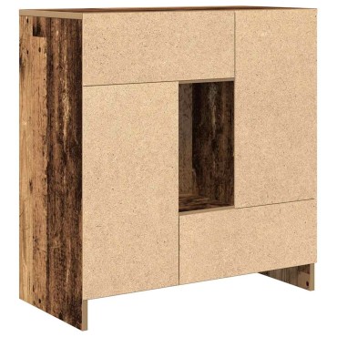 vidaXL Συρταριέρα με Συρτάρια και Πόρτες 70,5x34x74,5 εκ 1 τεμ.