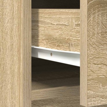 vidaXL Συρταριέρα με Συρτάρια και Πόρτες 70,5x34x74,5 εκ 1 τεμ.
