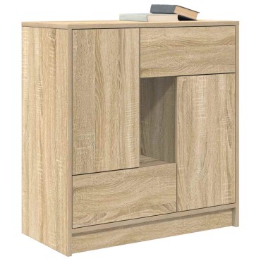 vidaXL Συρταριέρα με Συρτάρια και Πόρτες 70,5x34x74,5 εκ 1 τεμ.