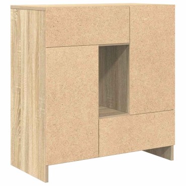 vidaXL Συρταριέρα με Συρτάρια και Πόρτες 70,5x34x74,5 εκ 1 τεμ.