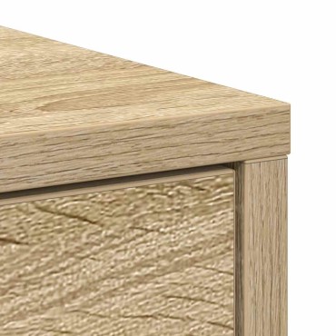vidaXL Συρταριέρα με Συρτάρια και Πόρτες 70,5x34x74,5 εκ 1 τεμ.