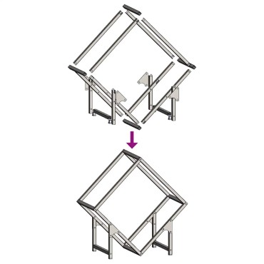 vidaXL Ράφι για καυσόξυλα Λευκό 50x25x50 εκ. Ατσάλι ψυχρής έλασης