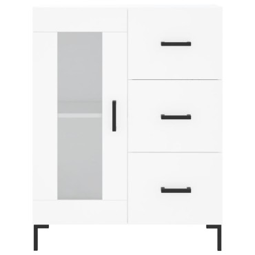 vidaXL Ντουλάπι Λευκό 69,5x34x180cm από Επεξεργασμένο Ξύλο 1 τεμ.