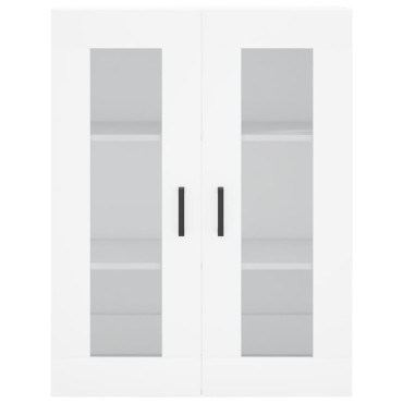 vidaXL Ντουλάπι Λευκό 69,5x34x180cm από Επεξεργασμένο Ξύλο 1 τεμ.