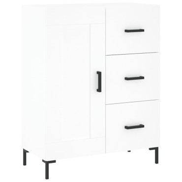 vidaXL Ντουλάπι Λευκό 69,5x34x180cm από Επεξεργασμένο Ξύλο 1 τεμ.