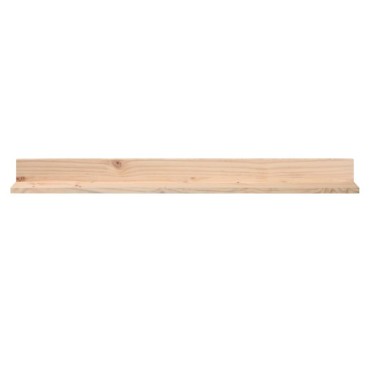 vidaXL Ράφια Τοίχου 2 τεμ. 110x11x9cm από Μασίφ Ξύλο Πεύκου