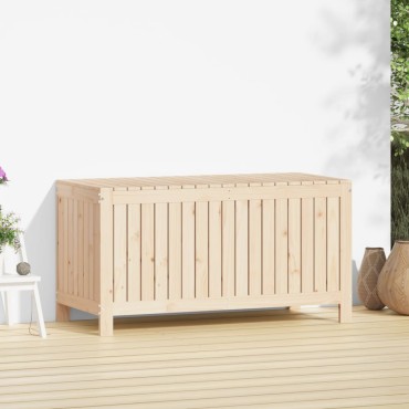 vidaXL Μπαούλο Αποθήκευσης Κήπου 121x55x64cm από Μασίφ Ξύλο Πεύκου 1 τεμ.