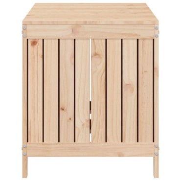 vidaXL Μπαούλο Αποθήκευσης Κήπου 121x55x64cm από Μασίφ Ξύλο Πεύκου 1 τεμ.