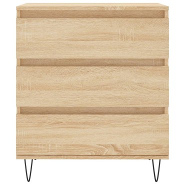 vidaXL Συρταριέρα Sonoma Δρυς 60x35x70cm Επεξεργασμένο Ξύλο 1 τεμ.