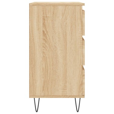 vidaXL Συρταριέρα Sonoma Δρυς 60x35x70cm Επεξεργασμένο Ξύλο 1 τεμ.