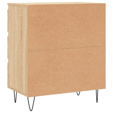 vidaXL Συρταριέρα Sonoma Δρυς 60x35x70cm Επεξεργασμένο Ξύλο 1 τεμ.
