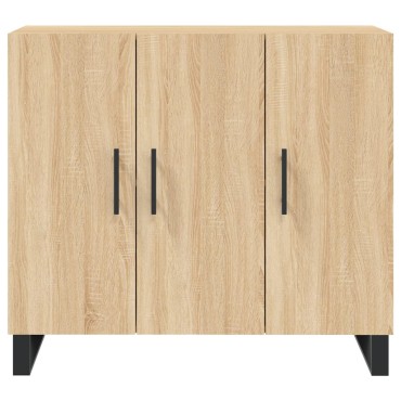 vidaXL Ντουλάπι Sonoma δρυς 90x34x80cm Επεξεργασμένο Ξύλο 1 τεμ.