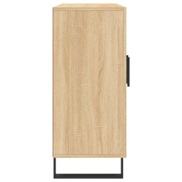 vidaXL Ντουλάπι Sonoma δρυς 90x34x80cm Επεξεργασμένο Ξύλο 1 τεμ.