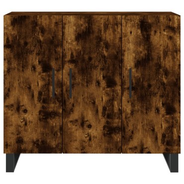 vidaXL Ντουλάπι Καπνιστή Δρυς 90x34x80cm Επεξεργασμένο Ξύλο 1 τεμ.