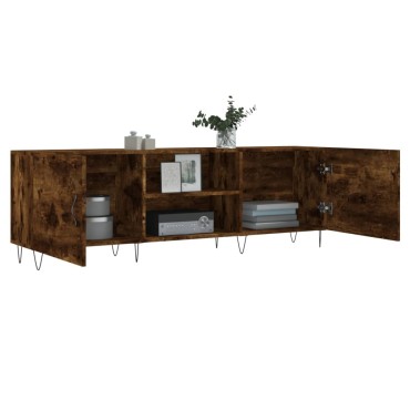 vidaXL Έπιπλο Τηλεόρασης Καπνιστή Δρυς 150x30x50cm Επεξ. Ξύλο