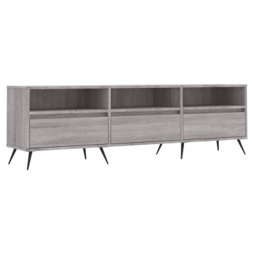 vidaXL Έπιπλο Τηλεόρασης Γκρι Sonoma 150x30x44,5cm από Επεξεργ. Ξύλο