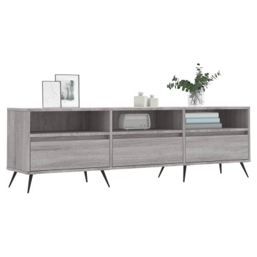 vidaXL Έπιπλο Τηλεόρασης Γκρι Sonoma 150x30x44,5cm από Επεξεργ. Ξύλο