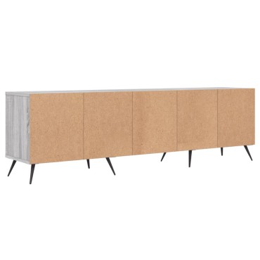 vidaXL Έπιπλο Τηλεόρασης Γκρι Sonoma 150x30x44,5cm από Επεξεργ. Ξύλο