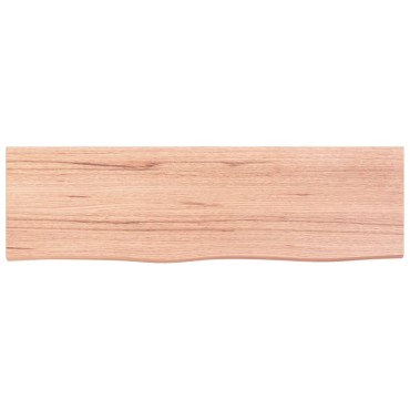 vidaXL Πάγκος Μπάνιου Αν. Καφέ 100 x 30 x 2 εκ. Επεξεργ. Μασίφ Ξύλο